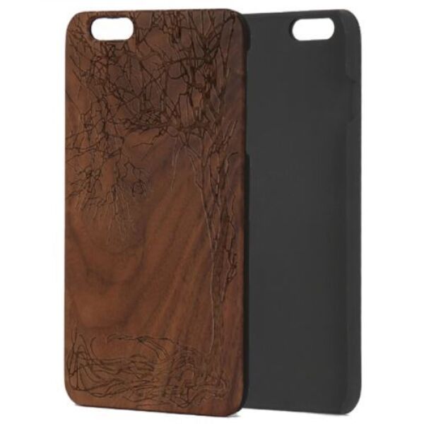 

Чехлы для мобильных телефонов CASE, Накладка CASE Wood для Apple iPhone 7 / 8 (грецкий орех, зима)
