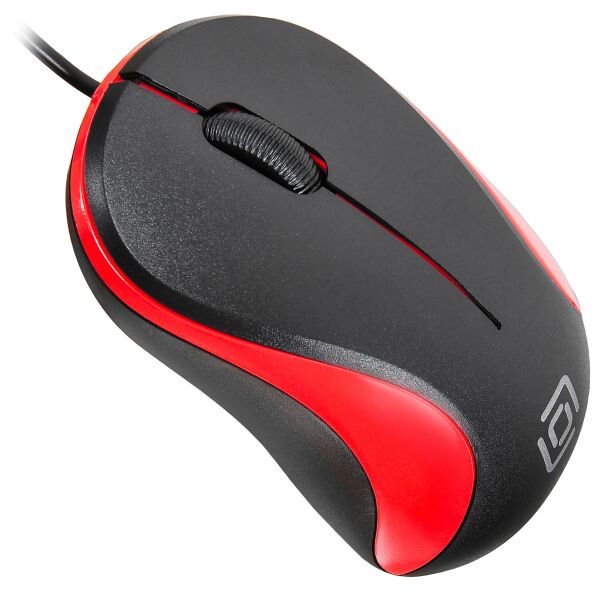 Мышь Oklick 115S (черный/красный) Мышь Oklick 115S (черный/красный)