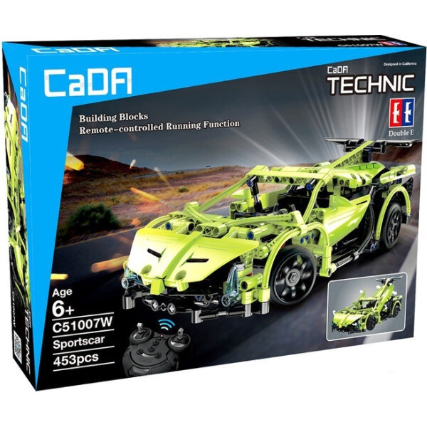 

Игры, игрушки CaDa, Конструктор Cada C51007W Спортивная машина на радиоуправлении