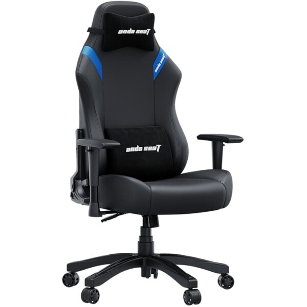 Игровое кресло AndaSeat Luna L, черный/синий (AD18-44-BS-PV) Игровое кресло AndaSeat Luna L, черный/синий (AD18-44-BS-PV)