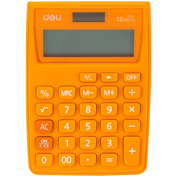 Калькулятор Deli E1122/OR