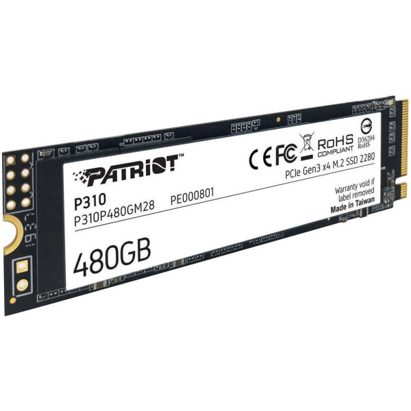 SSD диск Patriot P310 480GB P310P480GM28 SSD диск Patriot P310 480GB P310P480GM28