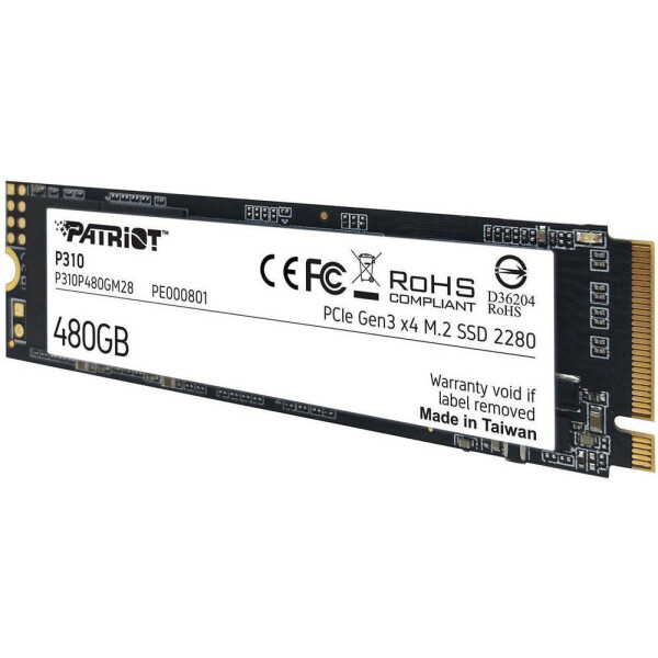 SSD диск Patriot P310 480GB P310P480GM28 SSD диск Patriot P310 480GB P310P480GM28