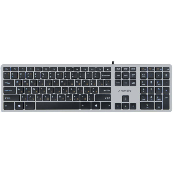 Клавиатура Gembird KB-8420 (серый)