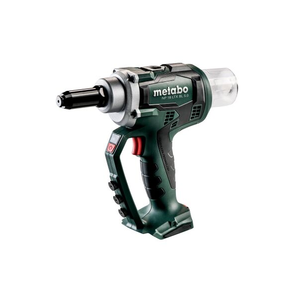 

Строительные пистолеты Metabo, Заклепочник Metabo NP 18 LTX BL 5.0 (619002840) без АКБ и ЗУ
