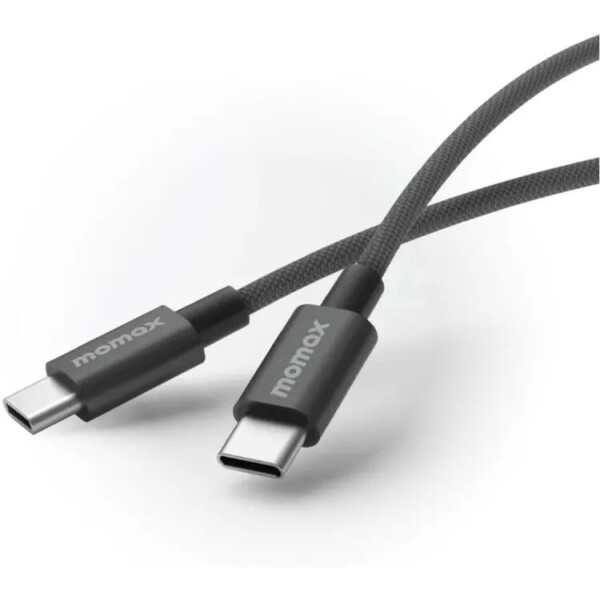 Кабель Momax Elite DC30D USB 3.2 Gen2 Type-C - USB 3.2 Gen2 Type-C (1.5 м, черный) Кабель Momax Elite DC30D USB 3.2 Gen2 Type-C - USB 3.2 Gen2 Type-C (1.5 м, черный)