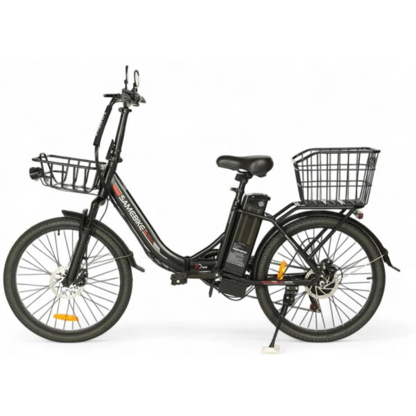 Электровелосипед SAMEBIKE City Master MY-E04 (черный)