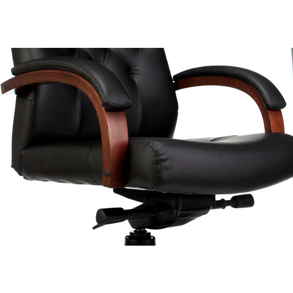 Кресло Бюрократ T-9928WALNUT (черный) Кресло Бюрократ T-9928WALNUT (черный)