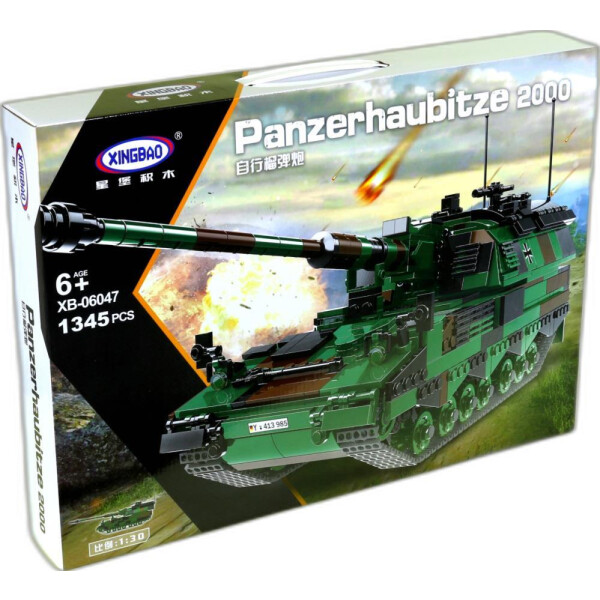 

Игры, игрушки XingBao, Конструктор XINGBAO XB-06047 Немецкая САУ Panzerhaubitze 2000