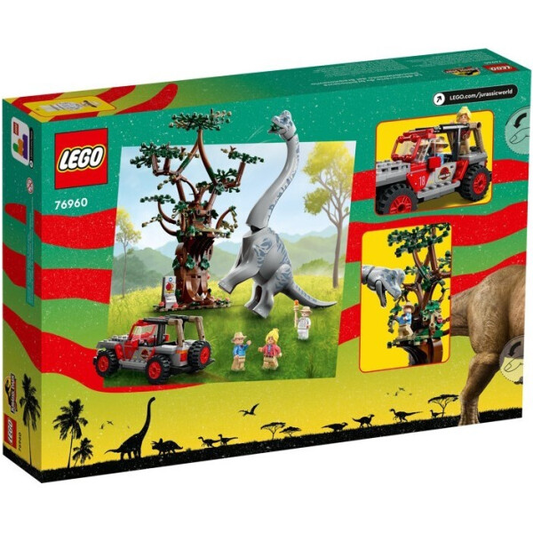Конструктор LEGO J.W. 76960 Открытие брахиозавра Конструктор LEGO J.W. 76960 Открытие брахиозавра