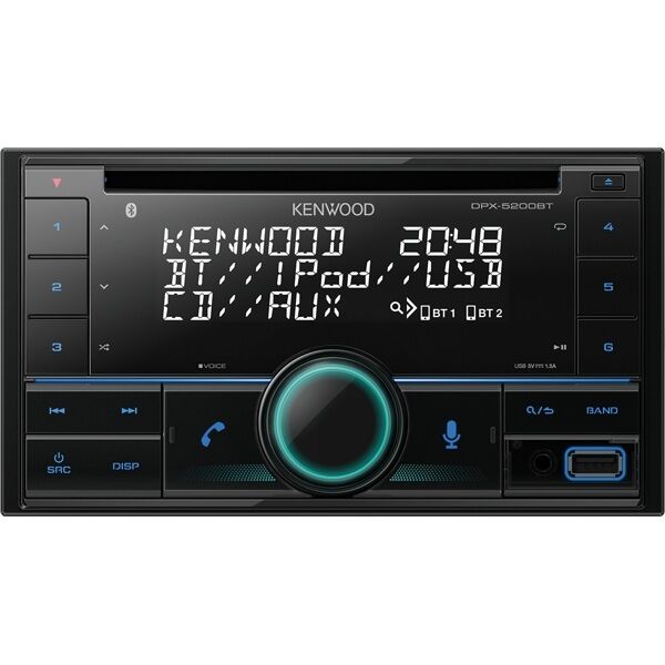 

Автомагнитолы Kenwood, Автомагнитола Kenwood DPX-5200BT