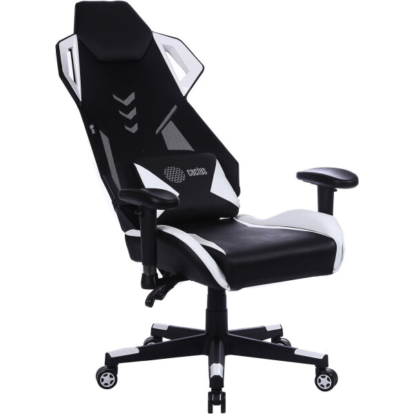 Кресло CACTUS CS-CHR-090BLW (черный/белый) Кресло CACTUS CS-CHR-090BLW (черный/белый)