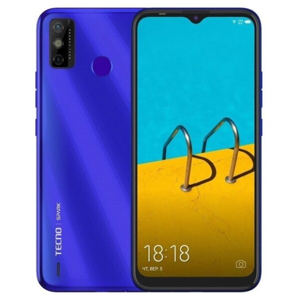 

Смартфоны TECNO, Смартфон TECNO Spark 6 Go (KE5) (голубой)
