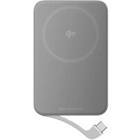 Внешний аккумулятор EcoFlow Rapid Magnetic 10000mAh (серебристый) Внешний аккумулятор EcoFlow Rapid Magnetic 10000mAh (серебристый)