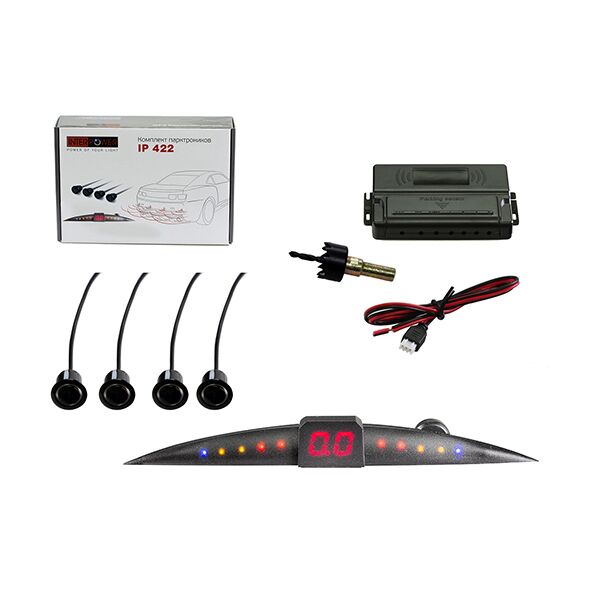 Парковочный радар Interpower IP-422 (черный) Парковочный радар Interpower IP-422 (черный)