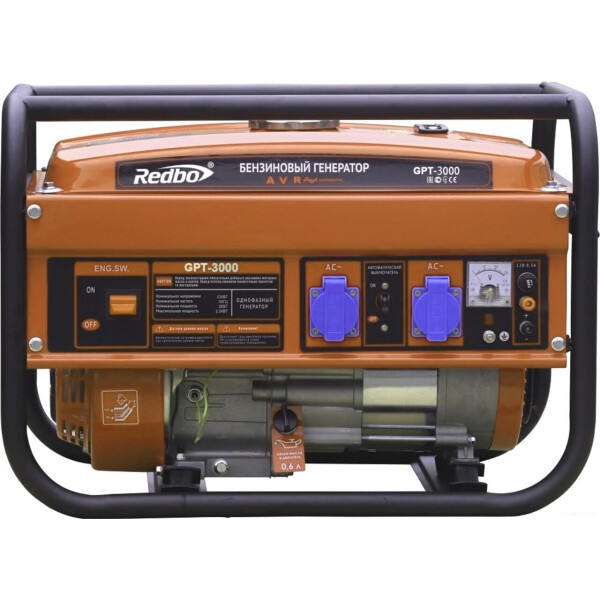

Генераторы и электростанции Redbo, Бензиновый генератор Redbo GPT-3000
