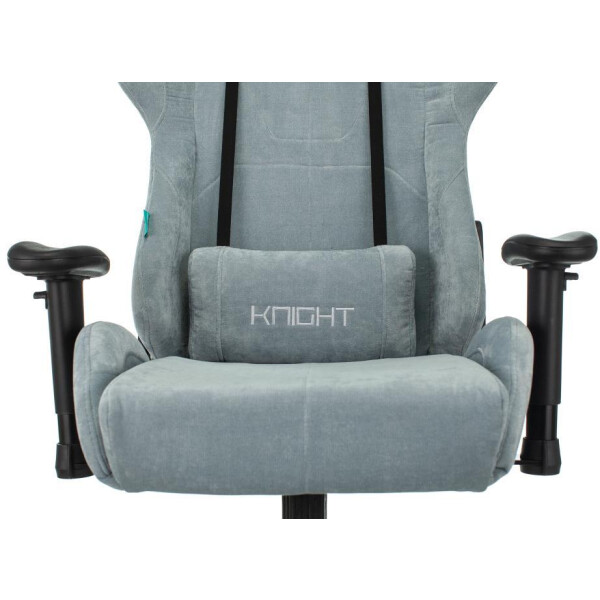 Кресло игровое Zombie VIKING KNIGHT Fabric Light-28 (1372998) серо-голубой Кресло игровое Zombie VIKING KNIGHT Fabric Light-28 (1372998) серо-голубой