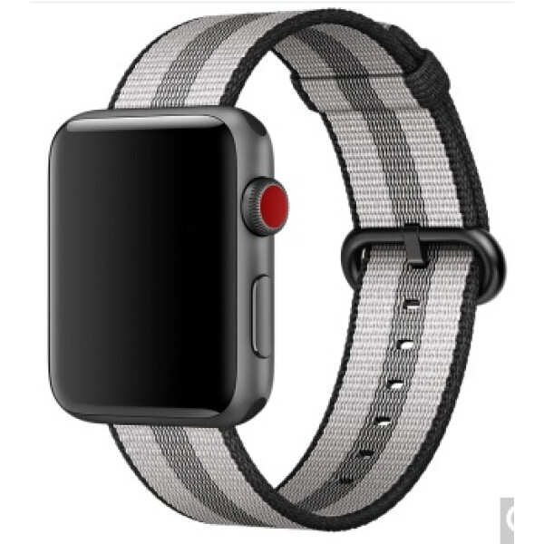 

Ремешки и браслеты APPLE, Ремешок Apple из плетеного нейлона 44 мм (черная полоска)