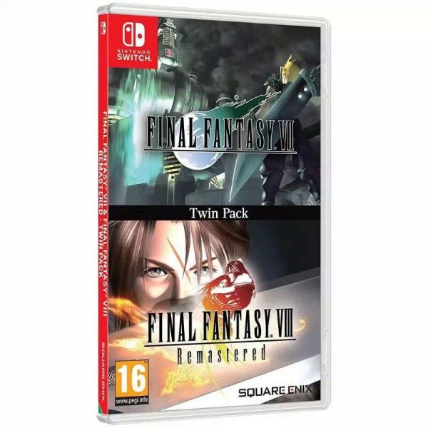

Игровые диски Игра Final Fantasy VII & Final Fantasy VIII Remastered для Nintendo Switch, Игра Final Fantasy VII & Final Fantasy VIII Remastered для Nintendo Switch