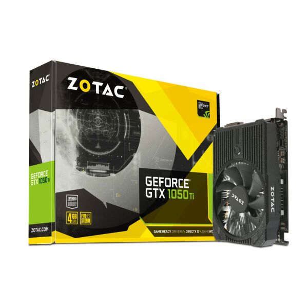 

Видеокарты ZOTAC, Видеокарта ZOTAC GeForce GTX 1050 Ti Mini ZT-P10510A-10L