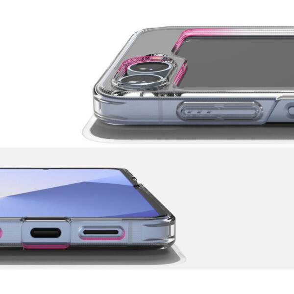 Чехол RINGKE FUSION MAGNETIC MAGSAFE для GALAXY Z FLIP 6 CLEAR Чехол RINGKE FUSION MAGNETIC MAGSAFE для GALAXY Z FLIP 6 CLEAR