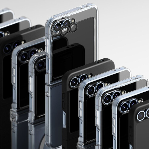 Чехол RINGKE FUSION MAGNETIC MAGSAFE для GALAXY Z FLIP 6 CLEAR Чехол RINGKE FUSION MAGNETIC MAGSAFE для GALAXY Z FLIP 6 CLEAR
