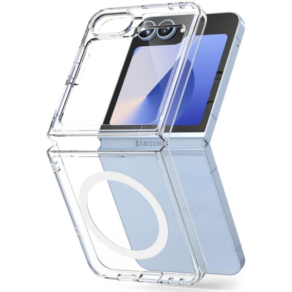 Чехол RINGKE FUSION MAGNETIC MAGSAFE для GALAXY Z FLIP 6 CLEAR Чехол RINGKE FUSION MAGNETIC MAGSAFE для GALAXY Z FLIP 6 CLEAR