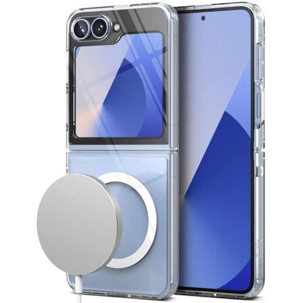 Чехол RINGKE FUSION MAGNETIC MAGSAFE для GALAXY Z FLIP 6 CLEAR Чехол RINGKE FUSION MAGNETIC MAGSAFE для GALAXY Z FLIP 6 CLEAR