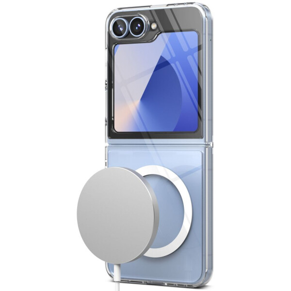 Чехол RINGKE FUSION MAGNETIC MAGSAFE для GALAXY Z FLIP 6 CLEAR Чехол RINGKE FUSION MAGNETIC MAGSAFE для GALAXY Z FLIP 6 CLEAR