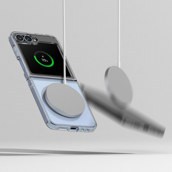 Чехол RINGKE FUSION MAGNETIC MAGSAFE для GALAXY Z FLIP 6 CLEAR Чехол RINGKE FUSION MAGNETIC MAGSAFE для GALAXY Z FLIP 6 CLEAR