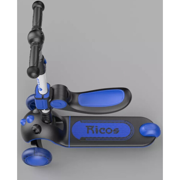 Самокат детский Ricos Dino KB108 (синий) Самокат детский Ricos Dino KB108 (синий)