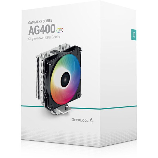 Кулер для процессора DeepCool AG400 LED R-AG400-BKLNMC-G-1