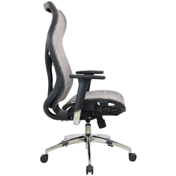 Кресло компьютерное EVOLUTION FISHBONES PRO Grey Кресло компьютерное EVOLUTION FISHBONES PRO Grey
