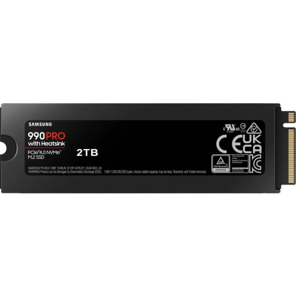 SSD Samsung 990 Pro с радиатором 2TB MZ-V9P2T0CW SSD Samsung 990 Pro с радиатором 2TB MZ-V9P2T0CW