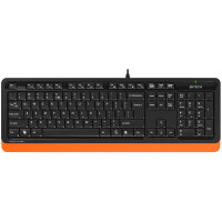 Клавиатура A4Tech Fstyler FK10 (черный/оранжевый)
