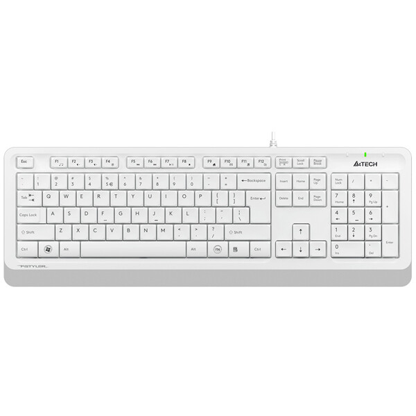 Клавиатура A4Tech Fstyler FK10 (белый/серый)