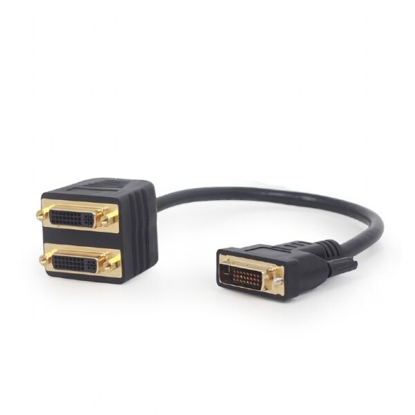 

Кабели для ПК CABLEXPERT, Разветвитель Cablexpert A-DVI-2DVI-01
