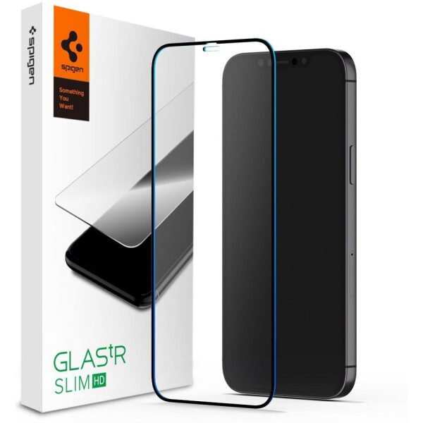 Защитное стекло Spigen Glas FC для iPhone 12 Pro Max AGL01468