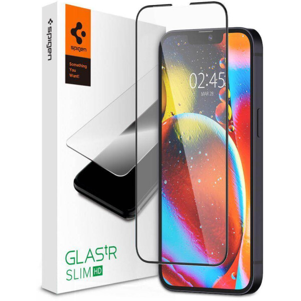 Защитное стекло Spigen Glas FC для iPhone 13 Mini AGL03404