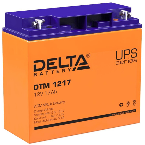 Аккумуляторная батарея DELTA DTM 1217