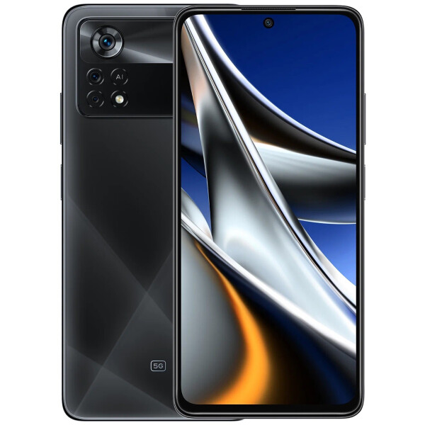 

Смартфоны POCO, Смартфон XIAOMI Poco X4 Pro 5G 6GB/128GB Laser Black RU