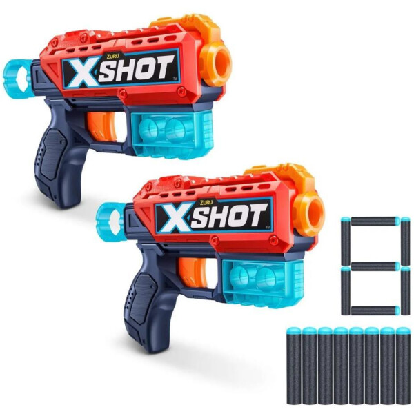 Игровой набор Zuru X-Shot 36202(2 бластера) Игровой набор Zuru X-Shot 36202(2 бластера)