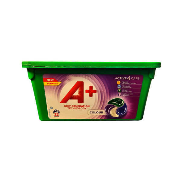 Капсулы для стирки A+ Color (22 шт)