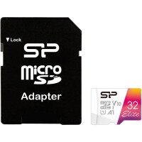 Карта памяти Silicon-Power Elite microSDHC SP032GBSTHBV1V20SP 32GB (с адаптером) Карта памяти Silicon-Power Elite microSDHC SP032GBSTHBV1V20SP 32GB (с адаптером)