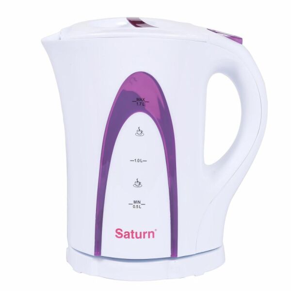 

Электрочайники SATURN, Электрочайник SATURN ST-EK0002 new (белый/фиолетовый)