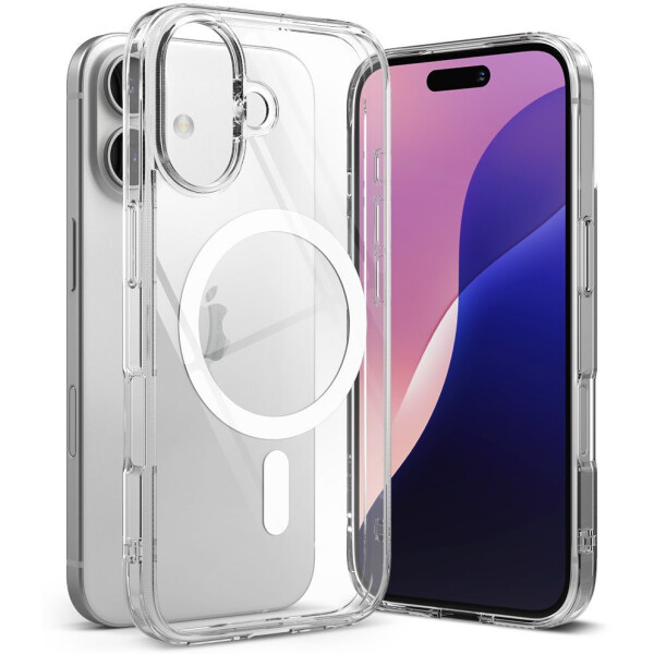 Чехол RINGKE FUSION MAGNETIC MAGSAFE для IPHONE 16 CLEAR Чехол RINGKE FUSION MAGNETIC MAGSAFE для IPHONE 16 CLEAR