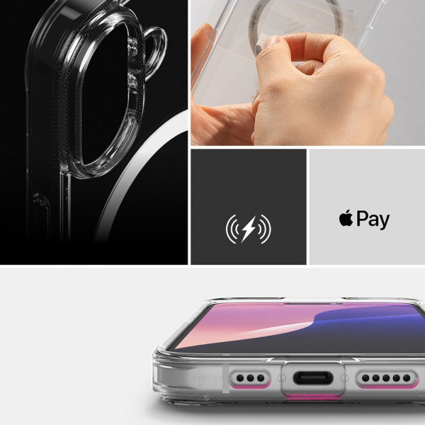 Чехол RINGKE FUSION MAGNETIC MAGSAFE для IPHONE 16 CLEAR Чехол RINGKE FUSION MAGNETIC MAGSAFE для IPHONE 16 CLEAR
