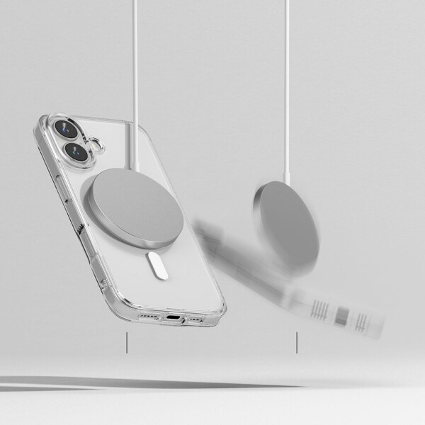 Чехол RINGKE FUSION MAGNETIC MAGSAFE для IPHONE 16 CLEAR Чехол RINGKE FUSION MAGNETIC MAGSAFE для IPHONE 16 CLEAR