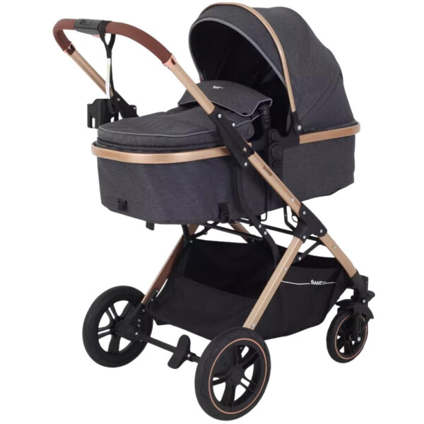 Детская коляска Rant Basic Pulsar Gold 2 в 1 RA160 (Grey)