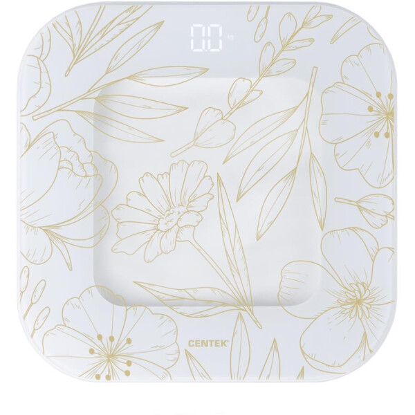 Весы напольные Centek CT-2440 (цветы)